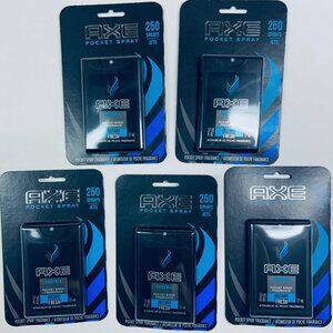Axe Phoenix Pocket Spray Fragrance Men's 0.57 oz Travel Size 5 PACK discontinued
